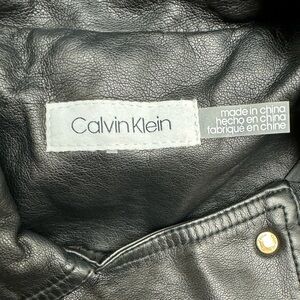 Calvin Klein Leather Jacket